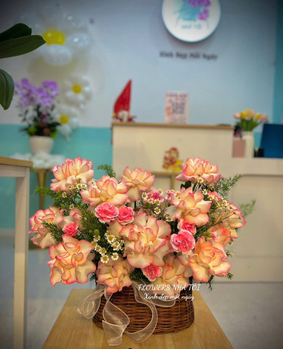 Giỏ Hoa Tươi 04