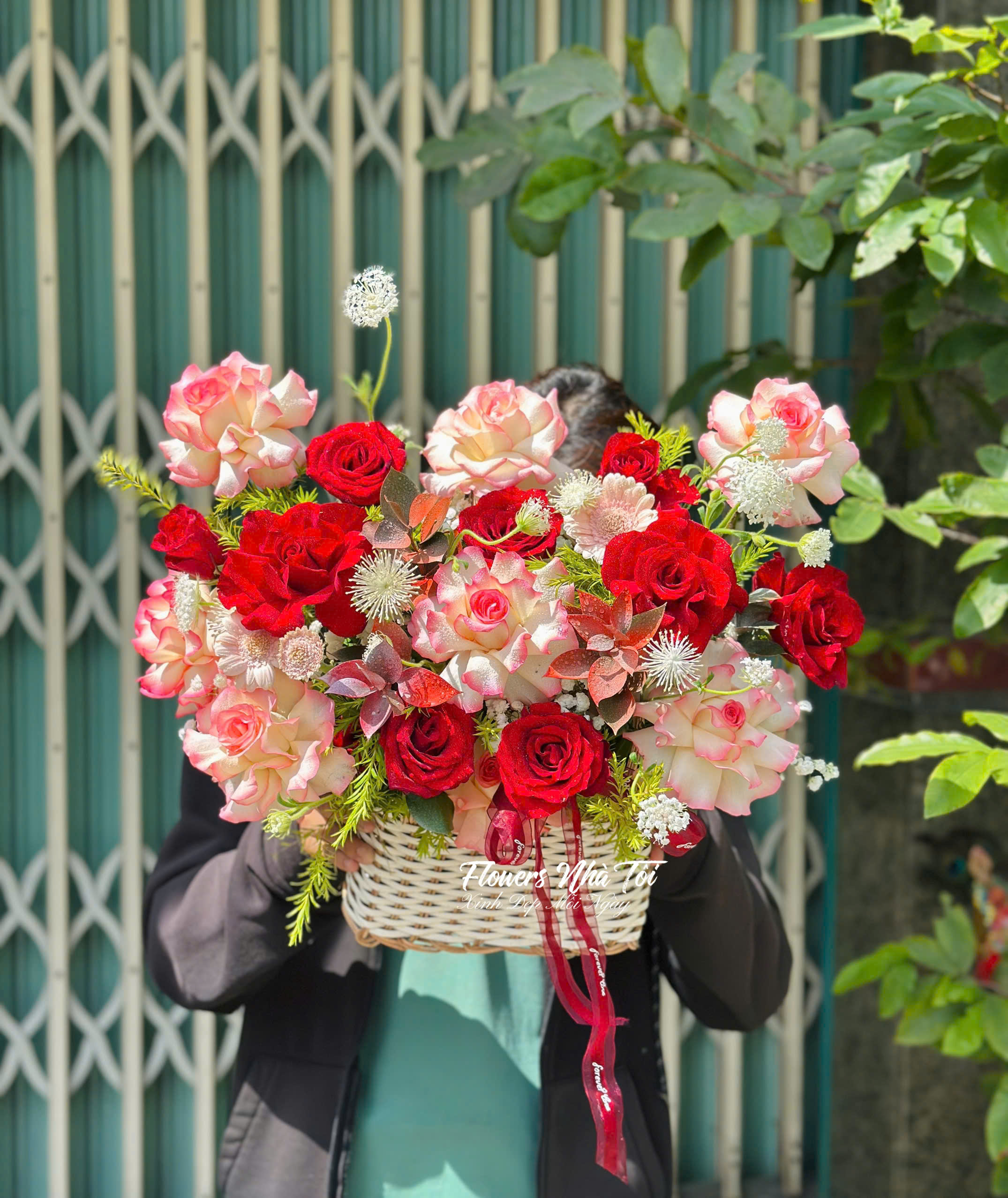 Giỏ hoa tươi 08