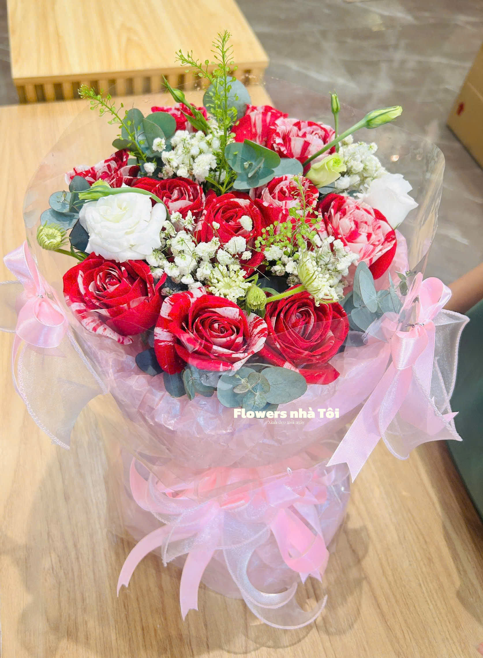 Bó Hoa Đỏ Kẹo 