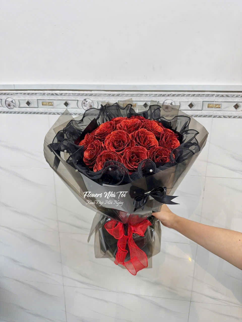 Bó Hoa Sáp Red Spark