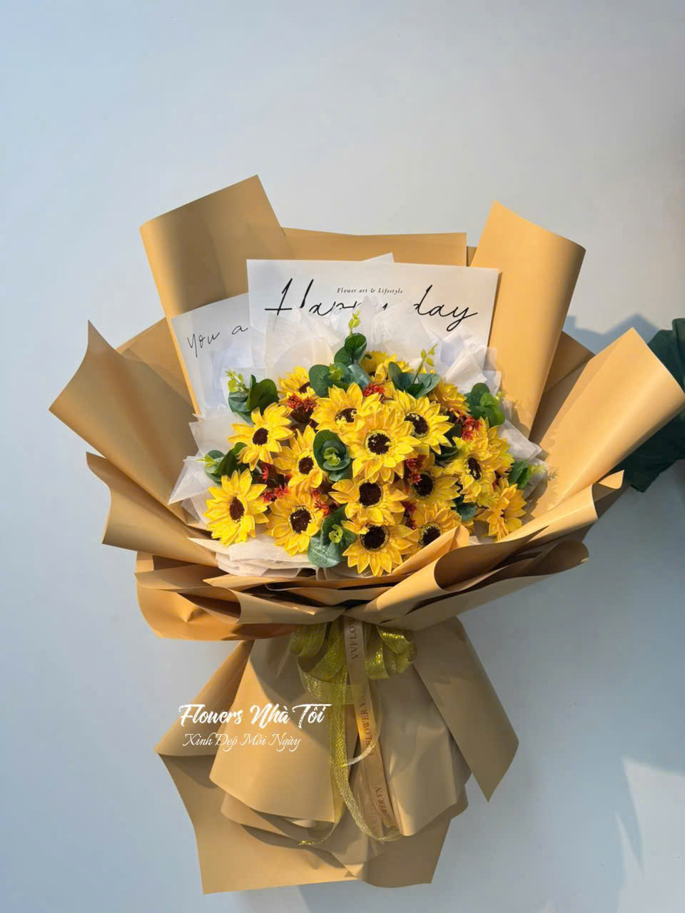 Bó Sáp Hướng Dương 
