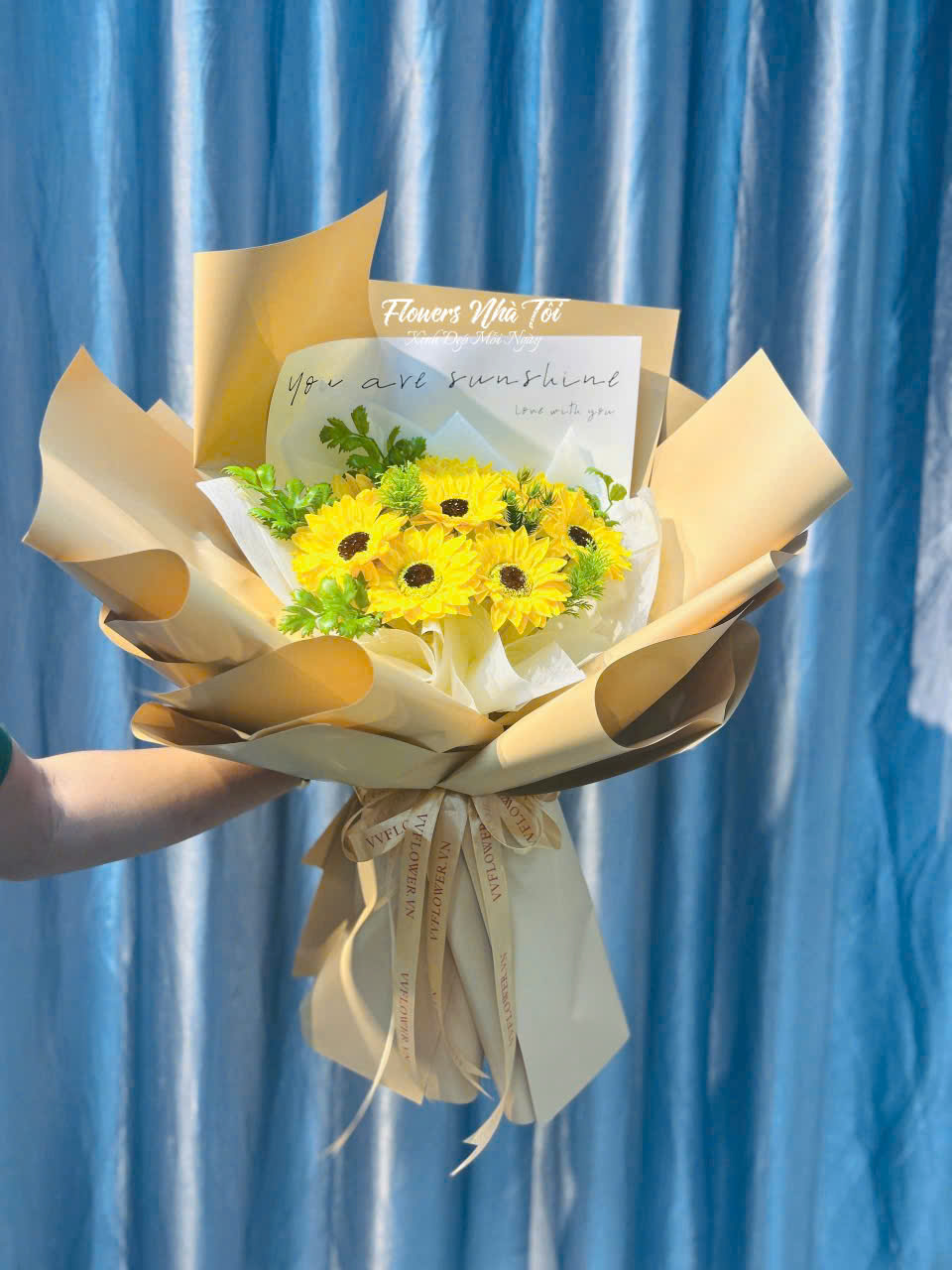 Bó Sáp Hướng Dương Vĩnh Cửu 